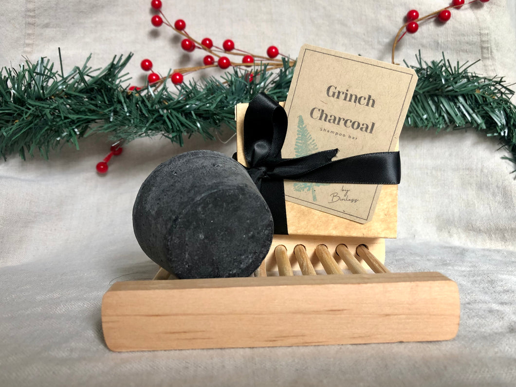 Grinch Charcoal Shampoo Bar